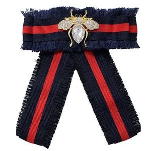 Brooch Bee Bow Tie Pin